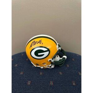 Davante Adams signed autographed Green Bay Packers Mini Helmet Beckett Witness